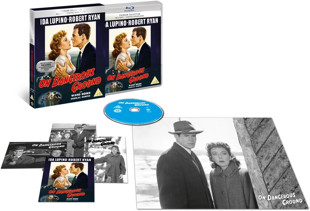 On Dangerous Ground (UK WB Premium Collection, Region Free) w/SLIP - New Blu - Ray