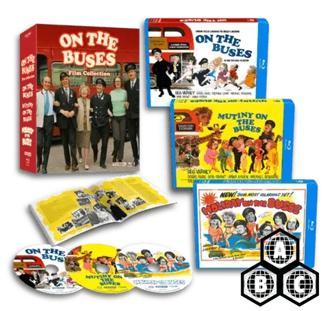On the Buses Film Collection (Limited Edition, Region Free) - New Blu - Ray