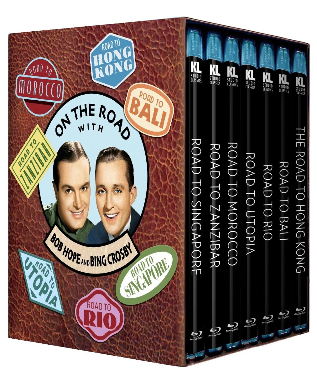 On the Road with Bob Hope and Bing Crosby DAMAGED - New Blu - Ray