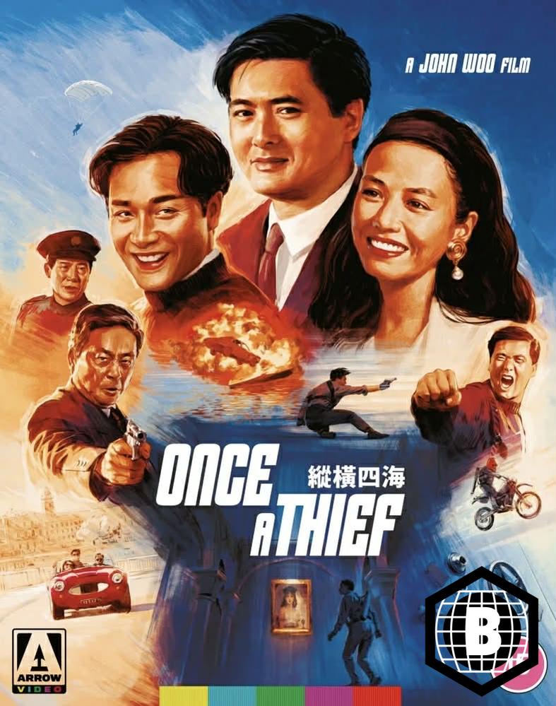 Once a Thief (Blu-ray, Arrow UK Limited Edition, Region B)