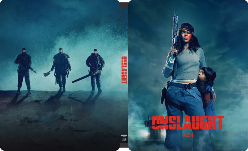 Onslaught (4K UHD, Plaion LE Steelbook, Region Free/B)