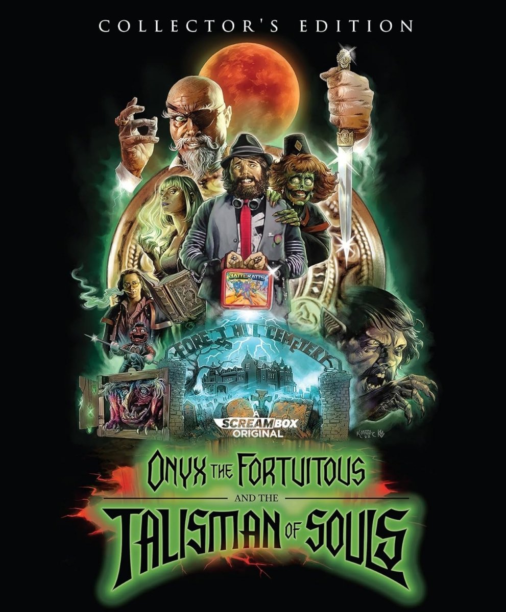 Onyx the Fortuitous and the Talisman of Souls w/SLIP - New Blu - Ray