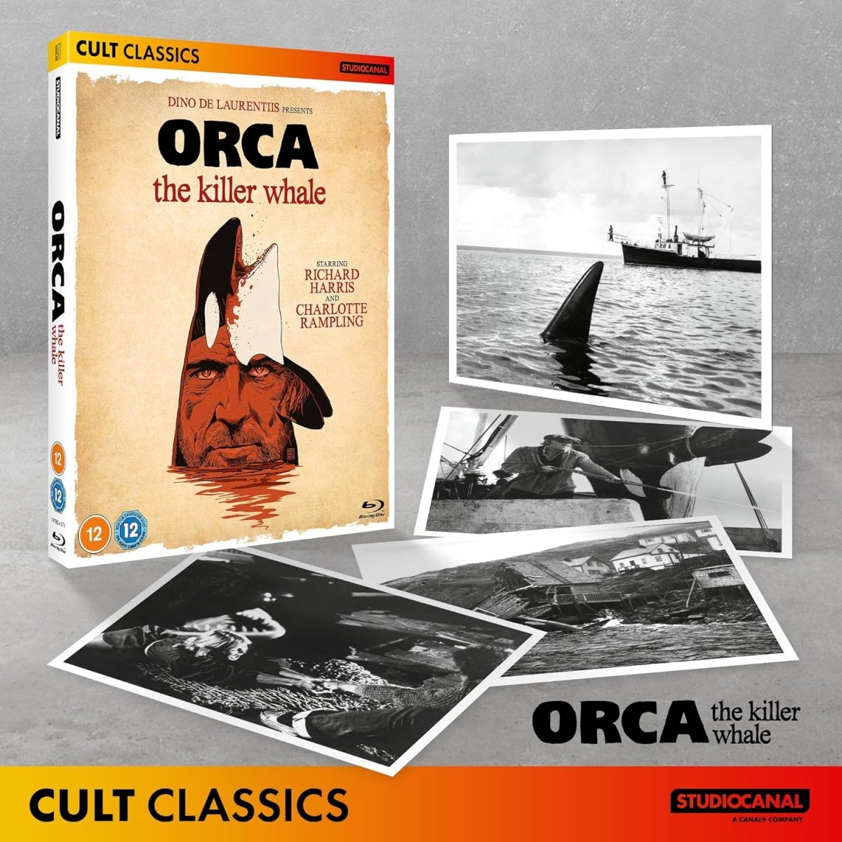 Orca: The Killer Whale (Region B) w/SLIP - New Blu - Ray