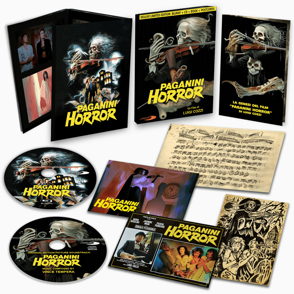 Paganini Horror (Deluxe Limited Edition, Region Free) - New Blu - Ray