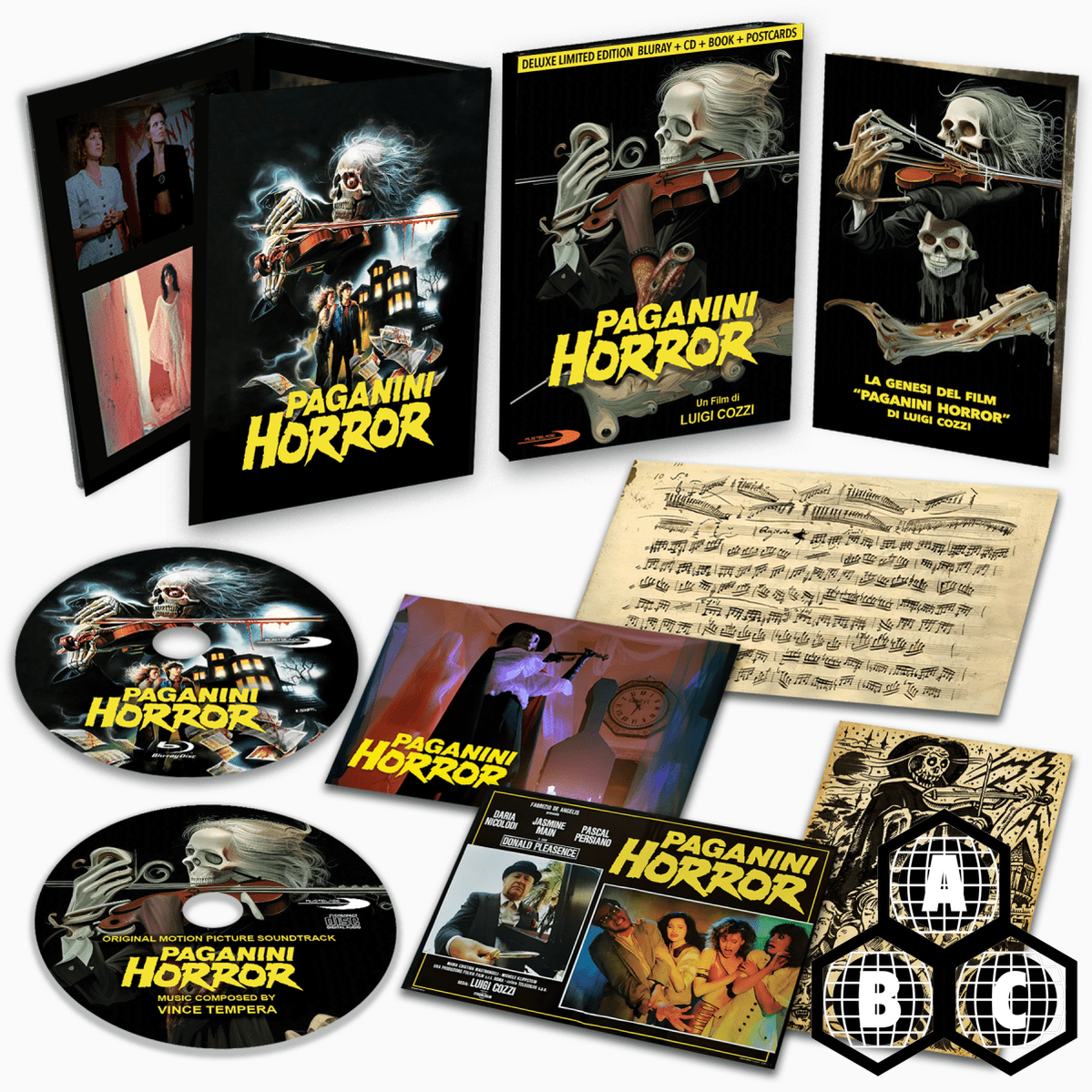 Paganini Horror (Deluxe Limited Edition, Region Free) - New Blu - Ray