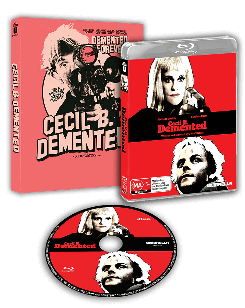 PRE - ORDER - Cecil B. Demented (Region Free) - New Blu - Ray