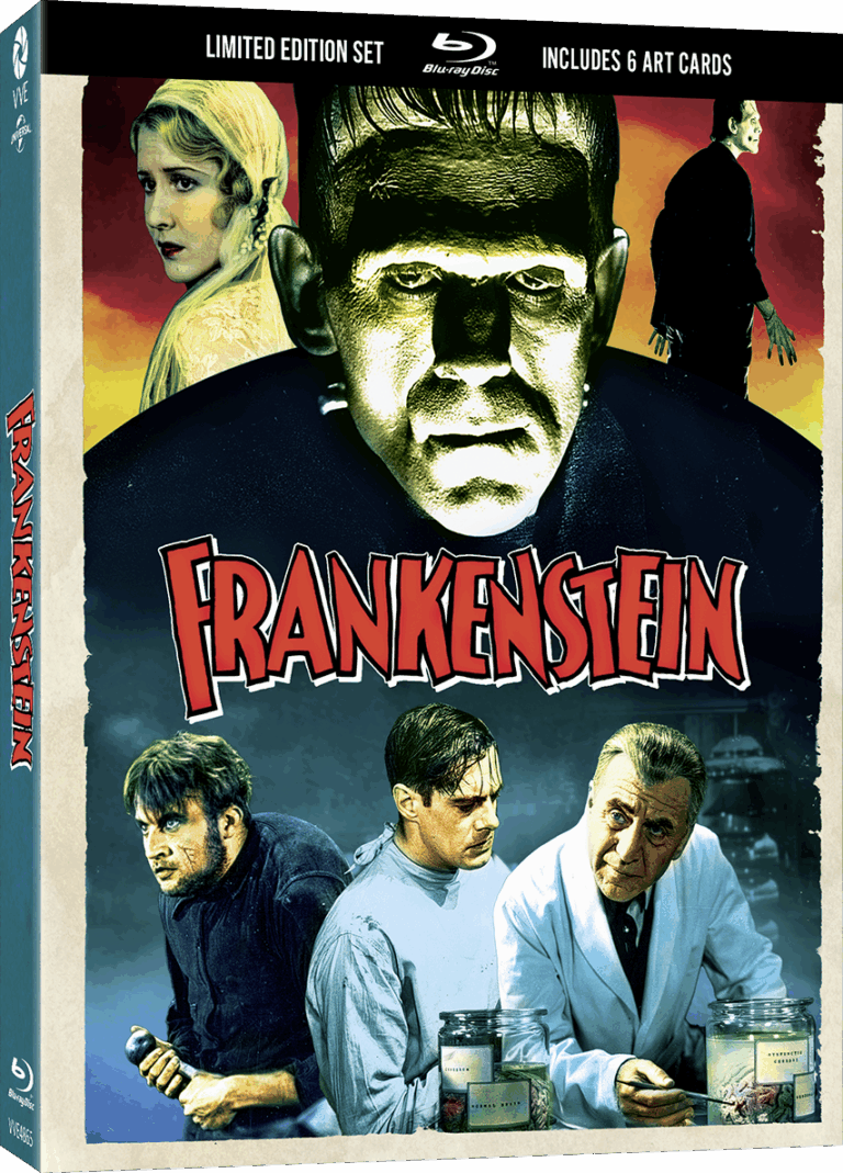 PRE - ORDER - Frankenstein (Limited Edition w/Lenticular Hardcase, Region Free) - New Blu - Ray