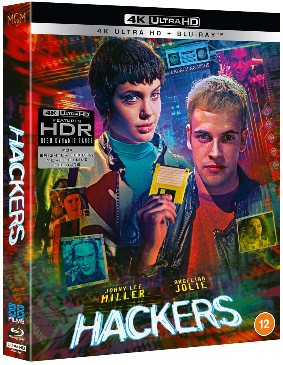 PRE - ORDER - Hackers (4K UHD, Deluxe Limited Edition, Region Free/B) - New 4K UHD