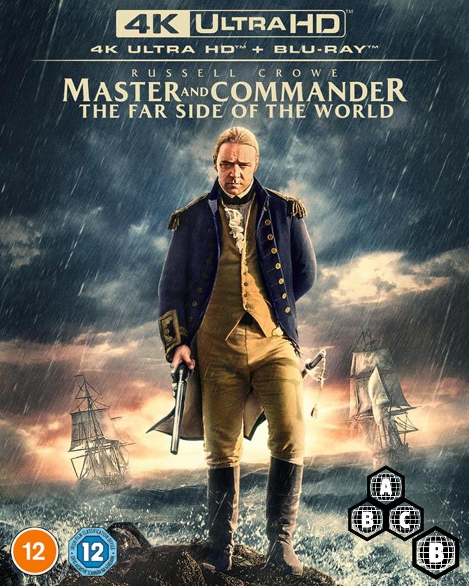 PRE - ORDER - Master and Commander (4K UHD, Region Free/B) - New 4K UHD