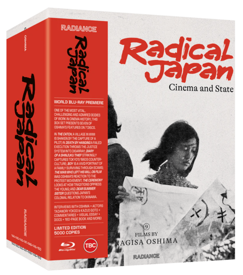 PRE - ORDER - Radical Japan: Cinema and State - Nine Films by Nagisa Oshima (Limited Edition, Region Free) - New Blu - Ray