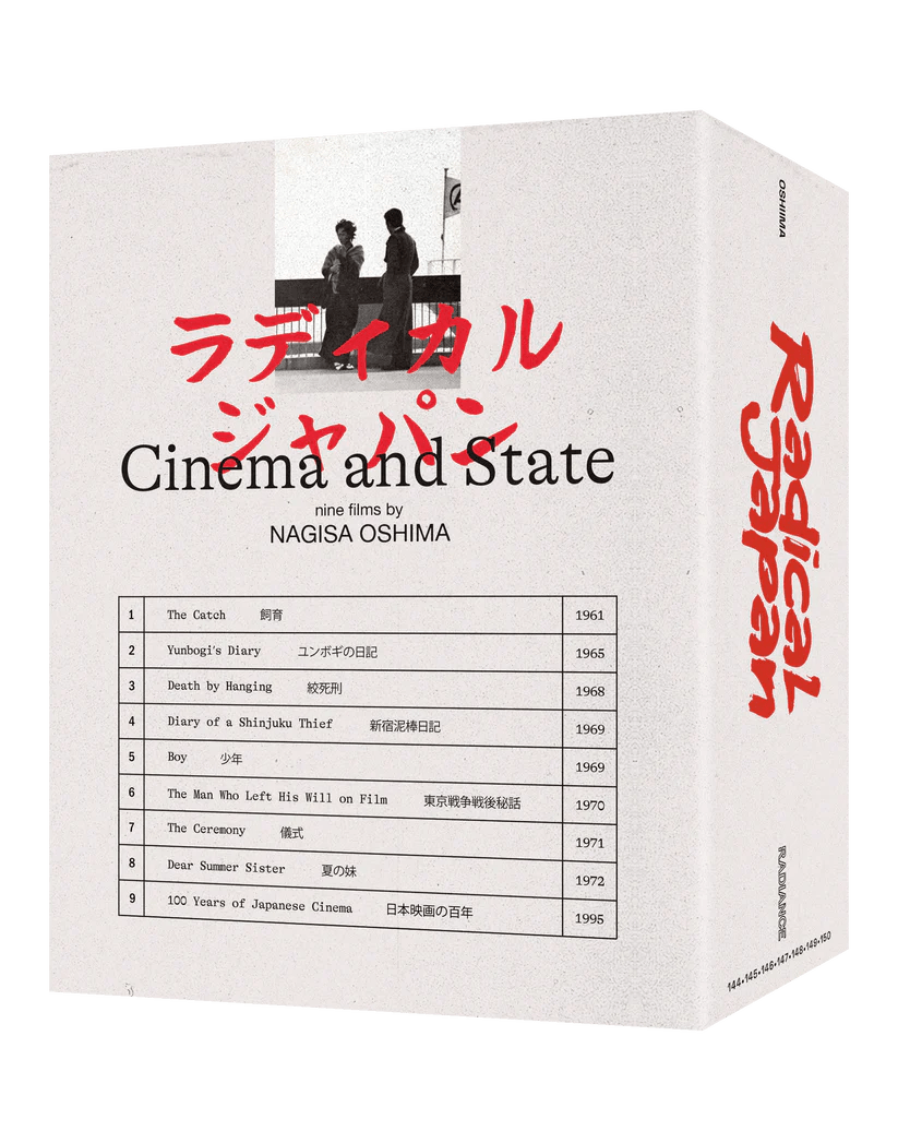 PRE - ORDER - Radical Japan: Cinema and State - Nine Films by Nagisa Oshima (Limited Edition, Region Free) - New Blu - Ray