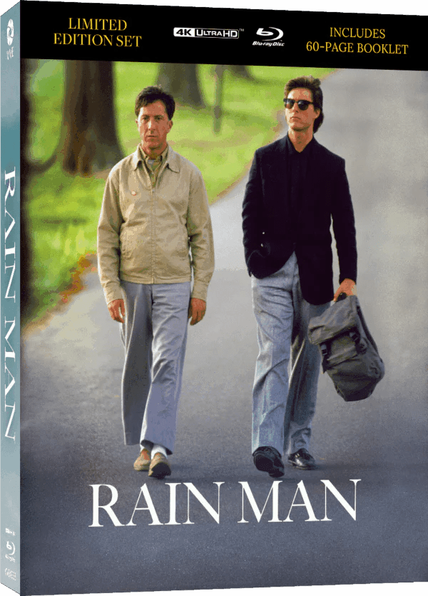 PRE - ORDER - Rain Man (4K UHD/Blu - Ray, Limited Edition w/Lenticular Hardcase, Region Free) - New 4K UHD