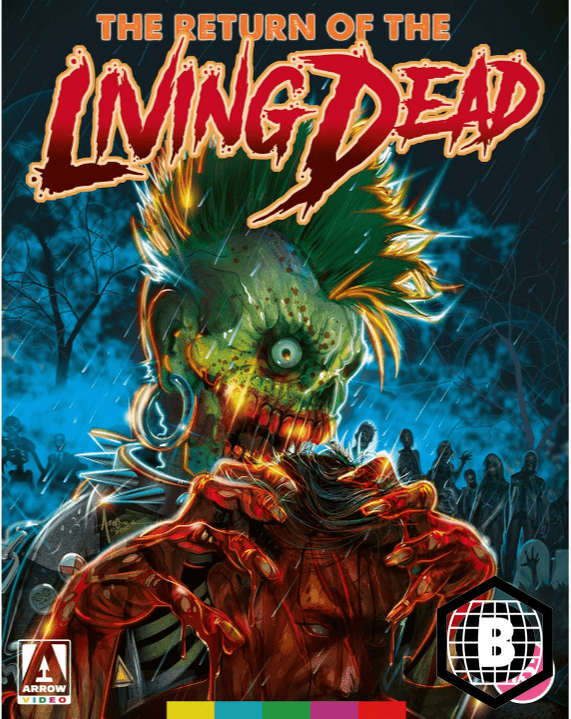 PRE - ORDER - Return of the Living Dead (Blu - Ray, Limited Edition, Region B) - New Blu - Ray