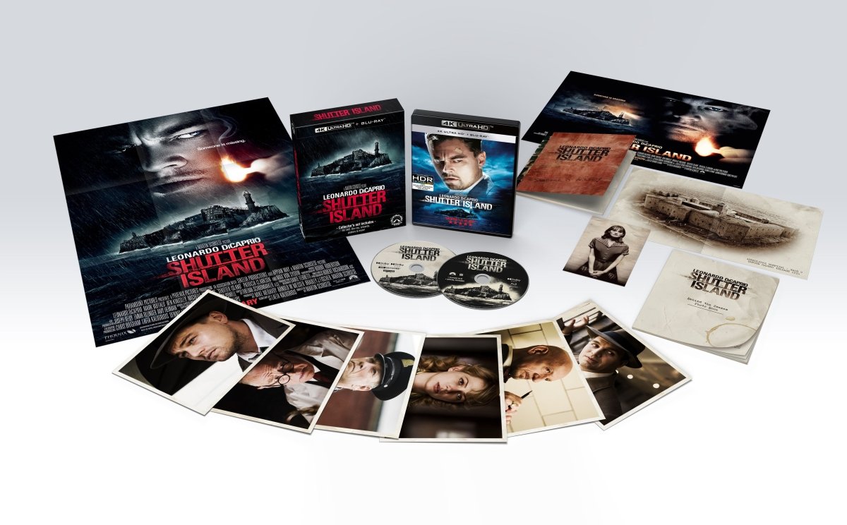 PRE - ORDER - Shutter Island (4K UHD, Limited Collector's Edition, Region Free/B) *one per customer - New 4K UHD