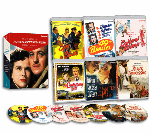 PRE - ORDER - The Cinema Of Powell & Pressburger – Collection One (Limited Edition, Region Free) - New Blu - Ray