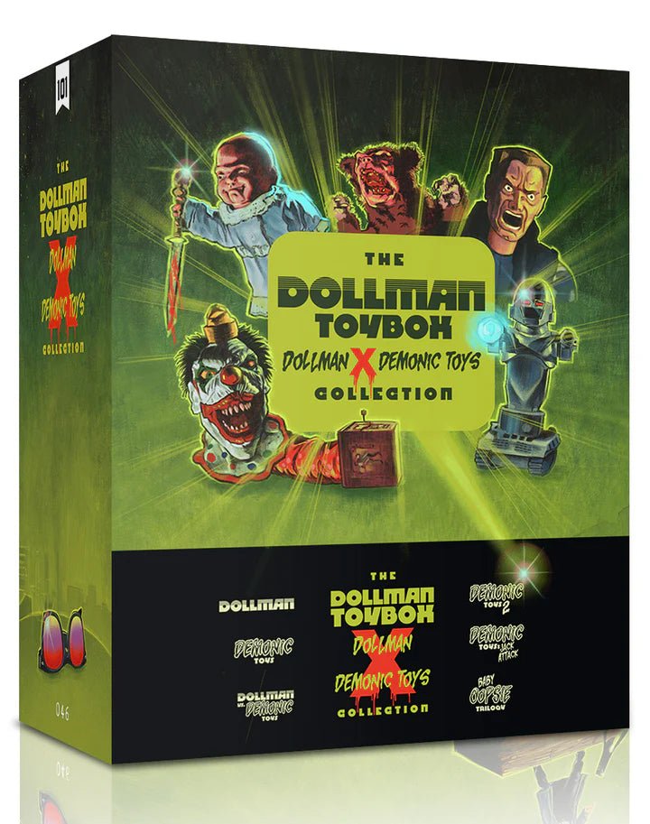 PRE - ORDER - The Dollman Toybox: Dollman X Demonic Toys Collection (Limited Edition, Region B) - New Blu - Ray