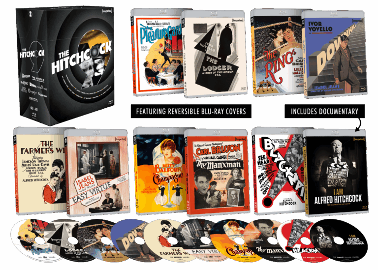 PRE - ORDER - The Hitchcock Nine (Limited Edition, Region Free) - New Blu - Ray