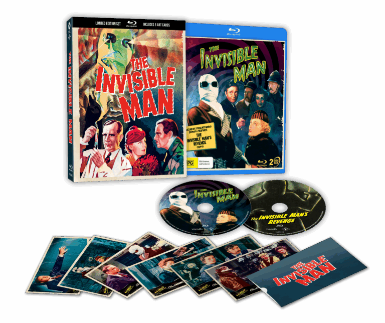 PRE - ORDER - The Invisible Man (Limited Edition w/Lenticular Hardcase, Region Free) - New Blu - Ray