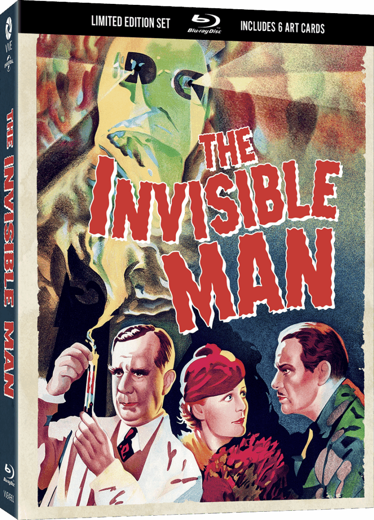 PRE - ORDER - The Invisible Man (Limited Edition w/Lenticular Hardcase, Region Free) - New Blu - Ray