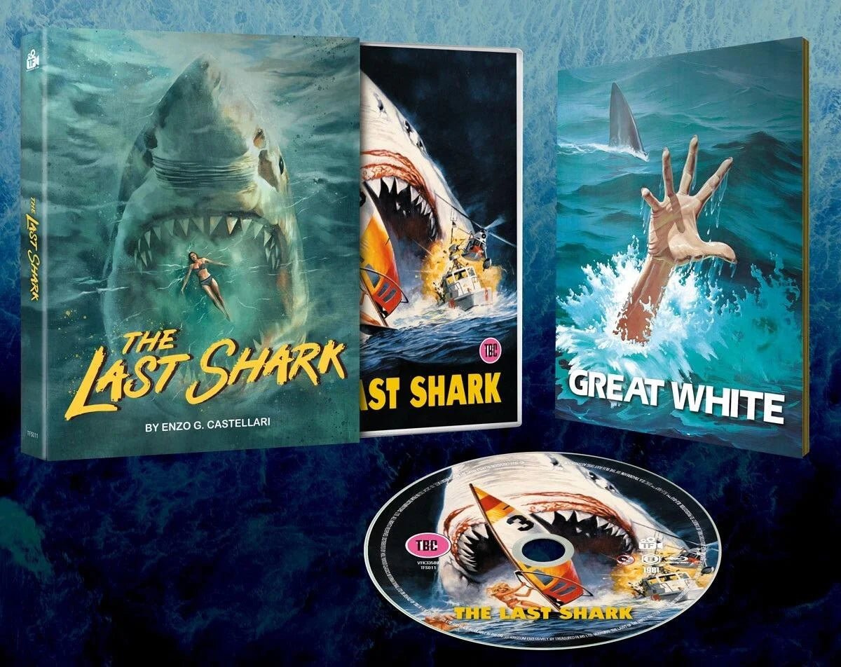 PRE - ORDER - The Last Shark (Limited Edition, Region B) - New Blu - Ray