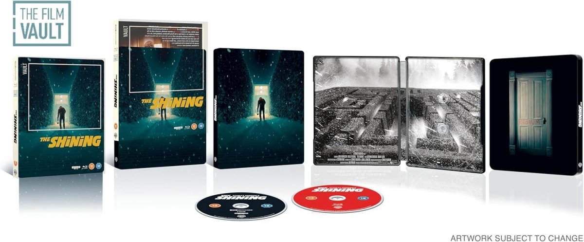 PRE - ORDER - The Shining (UK 4K UHD, Film Vault Limited Edition Steelbook, Region Free) *one per customer - New 4K UHD