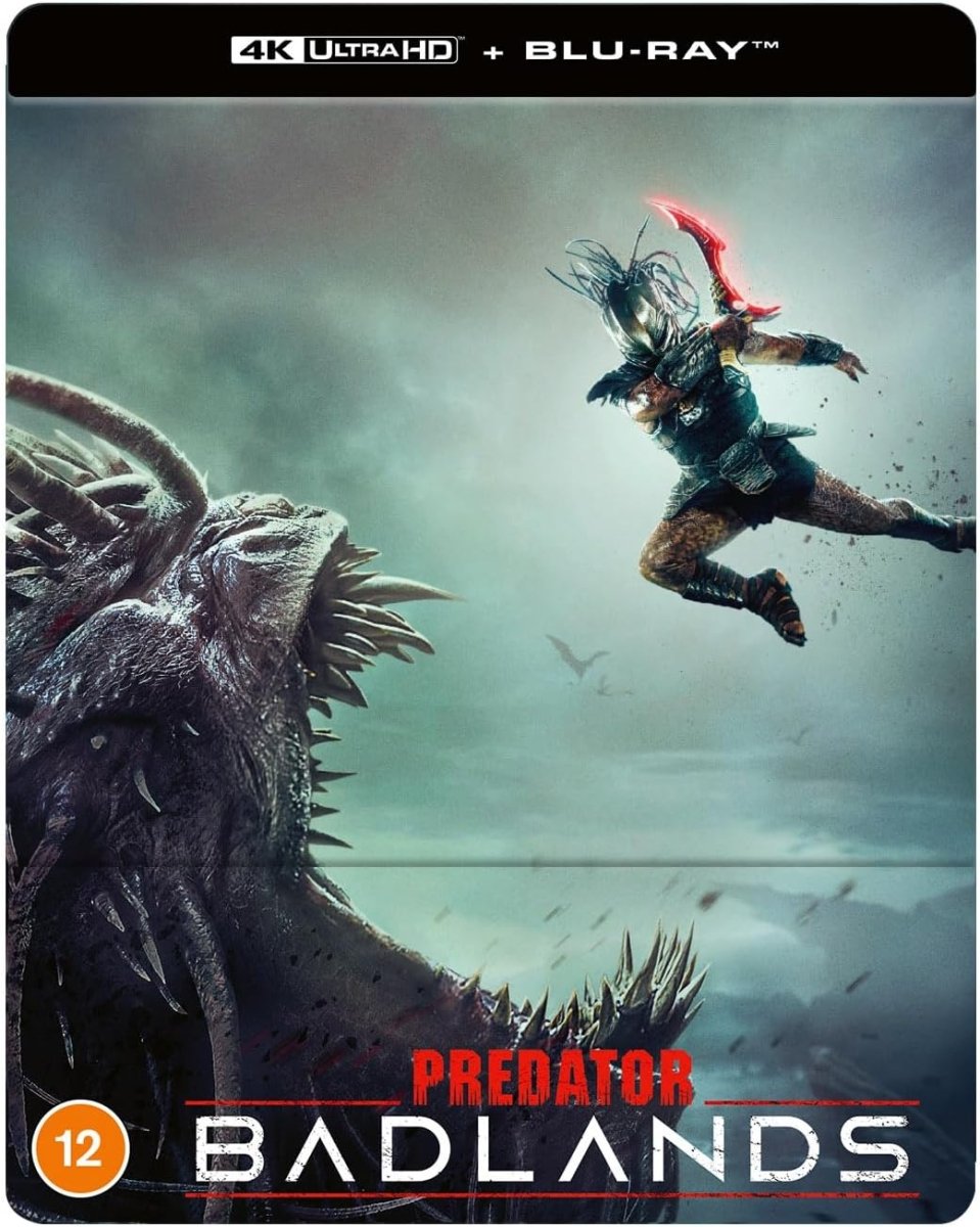 Predator: Badlands (4K UHD, UK Limited Edition Steelbook, Region Free) *see note - New 4K UHD