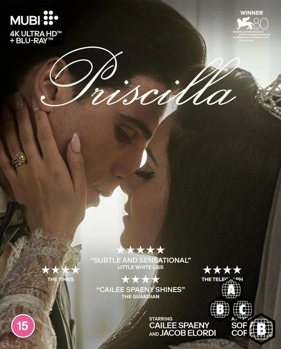 Priscilla (4K UHD, Region Free/B) w/SLIP