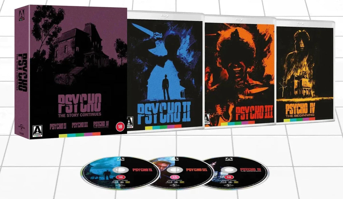 Psycho: The Story Continues (Blu - Ray, Region B) - New Blu - Ray