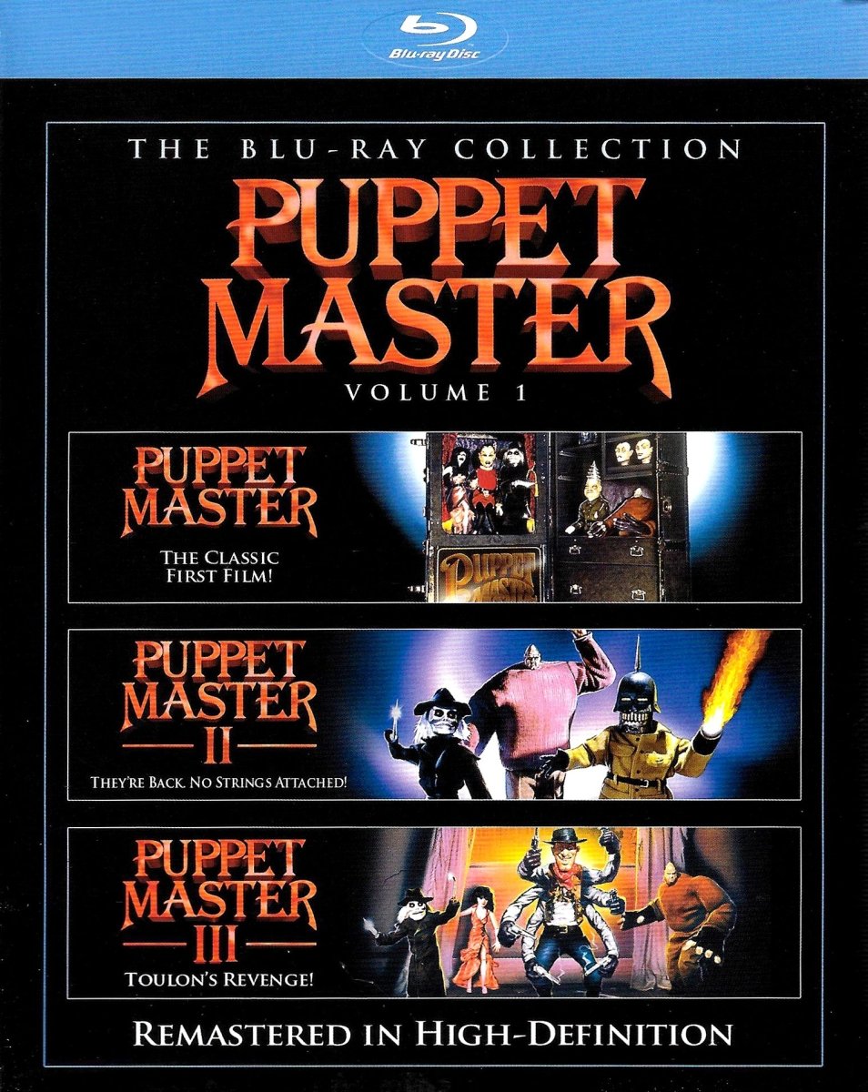 Puppet Master 1 - 3 - New Blu - Ray