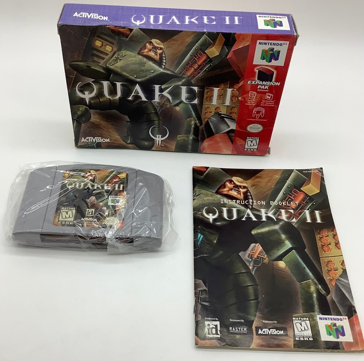 Quake II Nintendo 64 USED - Video Games - Nintendo 64