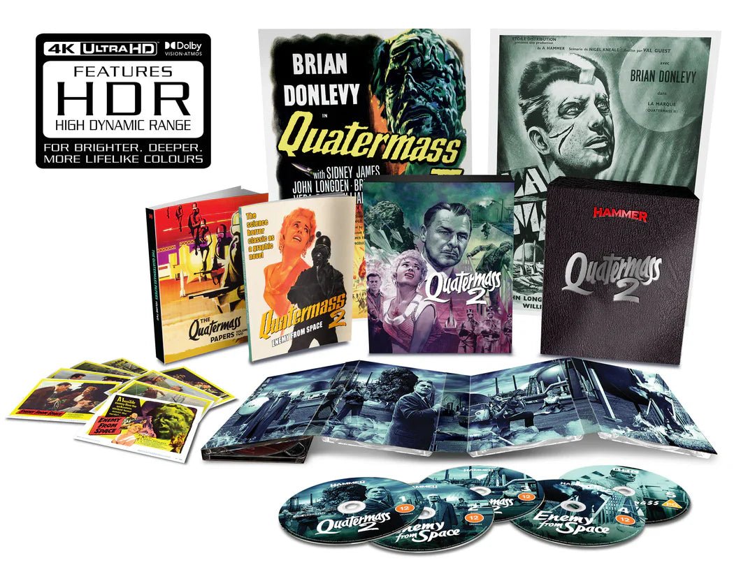 Quatermass 2 (4K UHD, Limited Collector's Edition, Region Free/B) - New 4K UHD