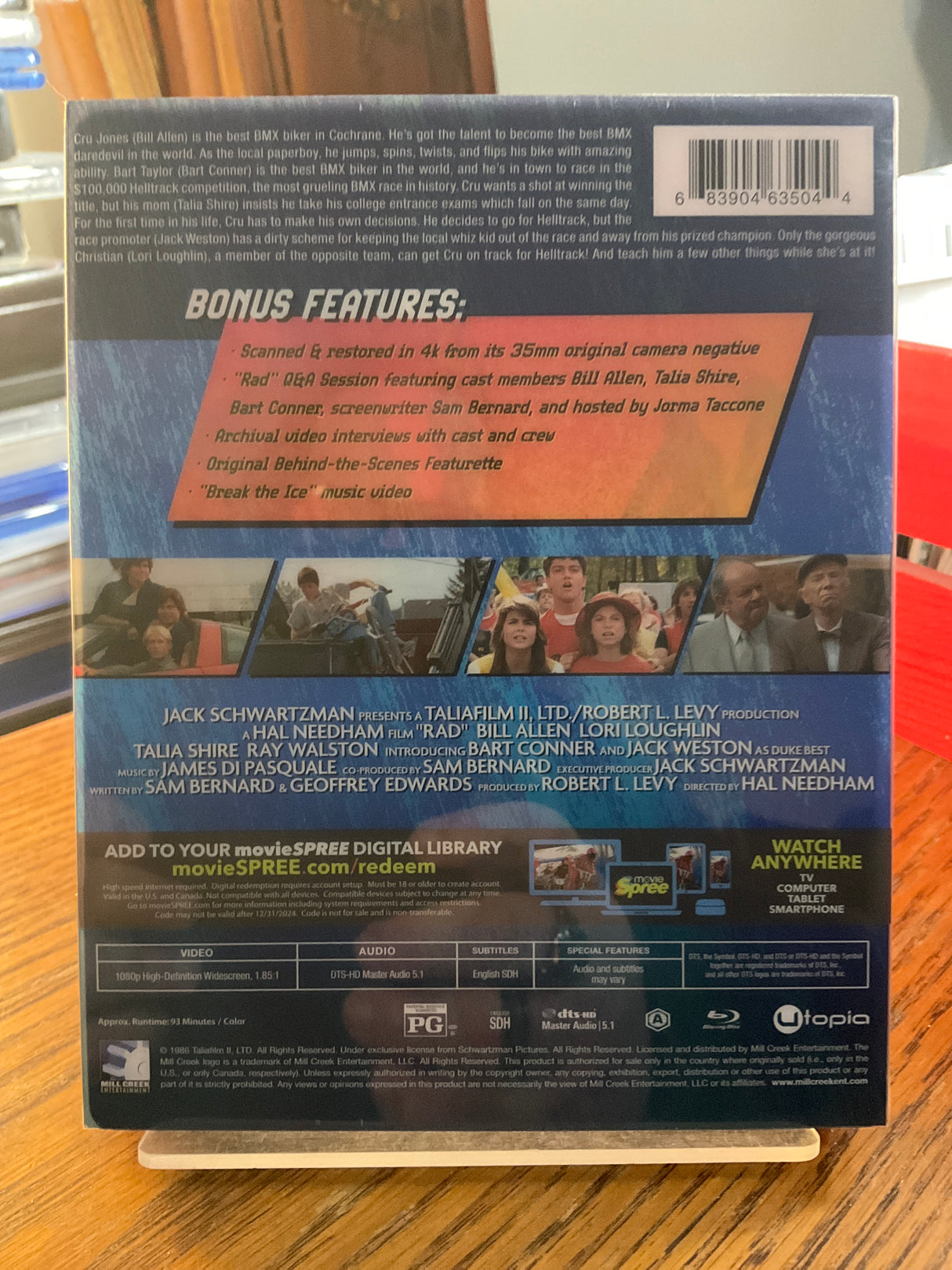 Rad (Steelbook) w/SLIP USED