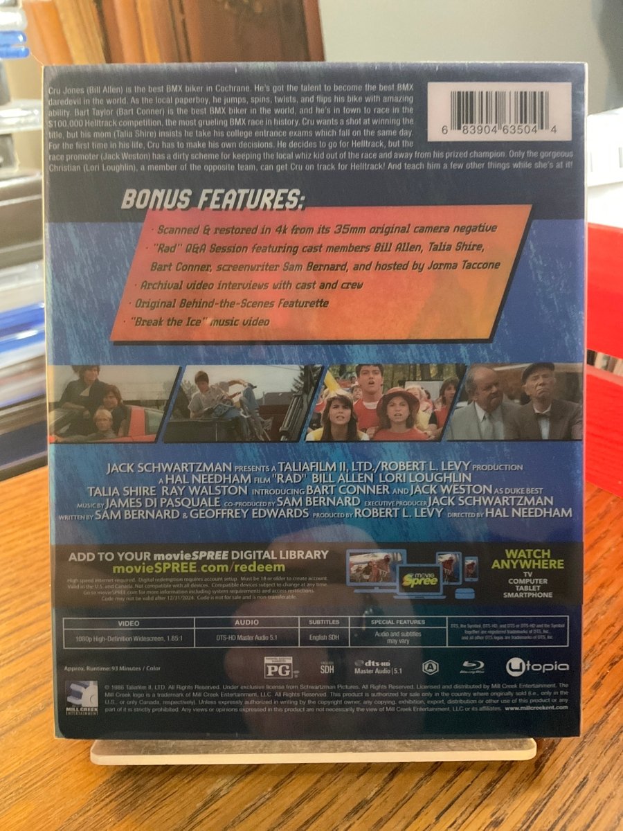 Rad (Steelbook) w/SLIP USED