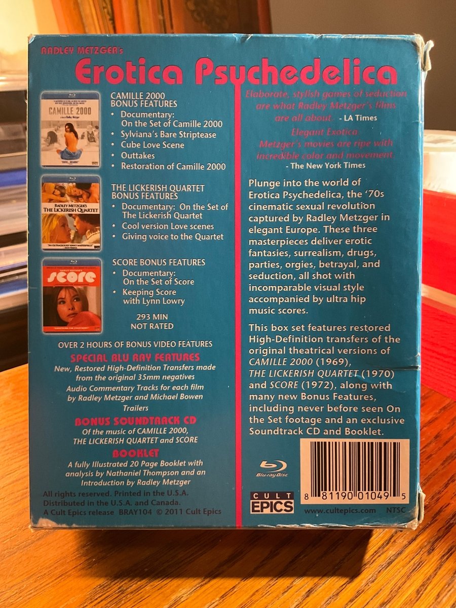 Radley Metzger's Erotica Psychedelica USED