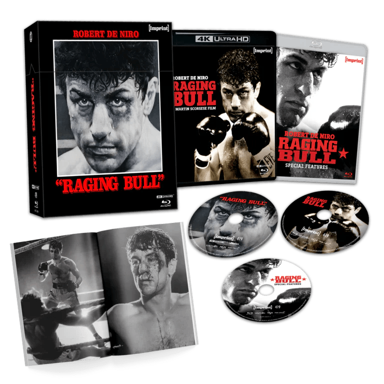 Raging Bull (4K UHD, Limited Hardbox Edition, Region Free) - New 4K UHD