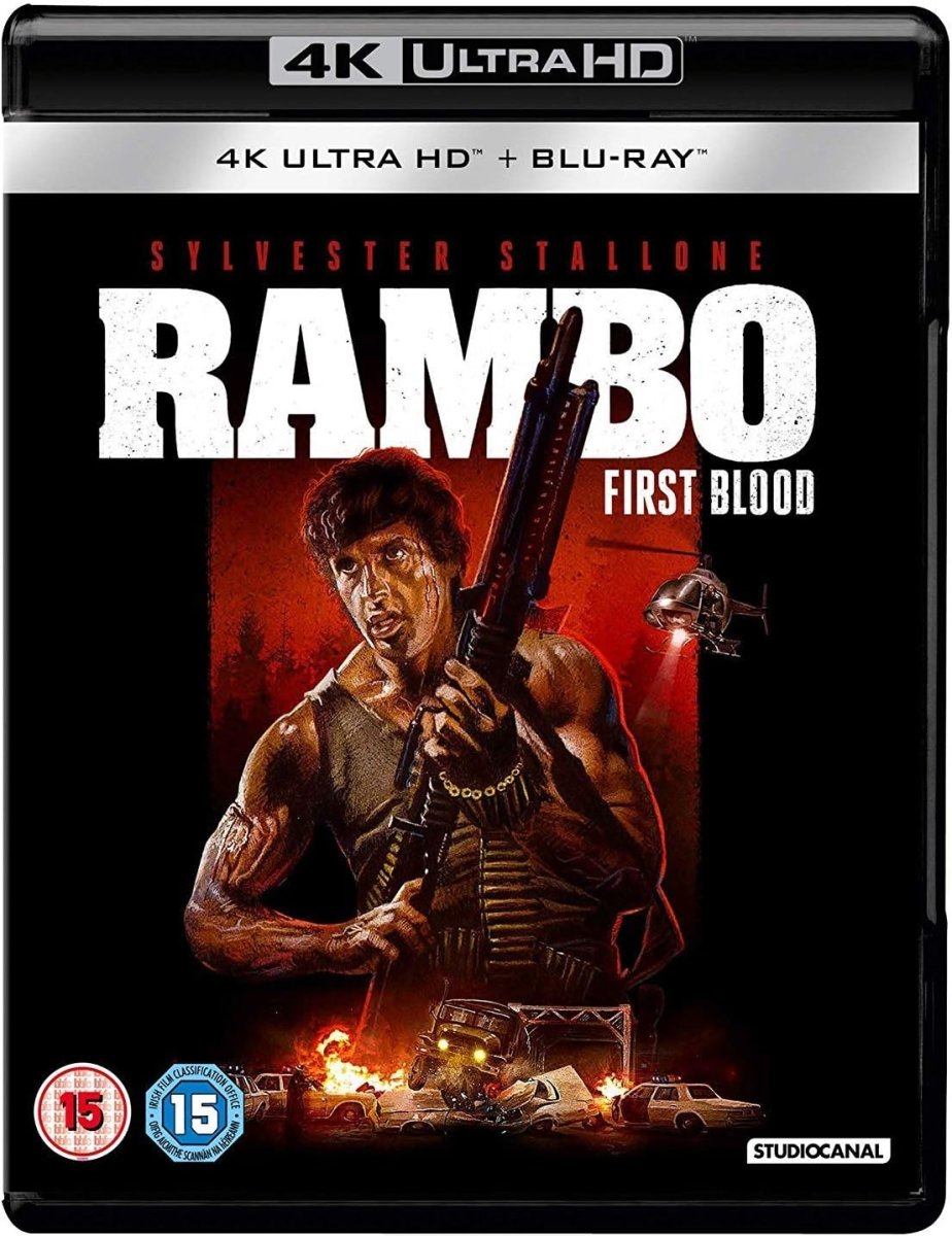 Rambo: First Blood (4K UHD, Region Free/B) w/SLIP - New 4K UHD