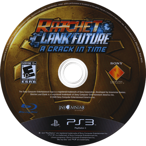 Ratchet & Clank Future: A Crack In Time Playstation 3 LOOSE - Video Games - Playstation 3