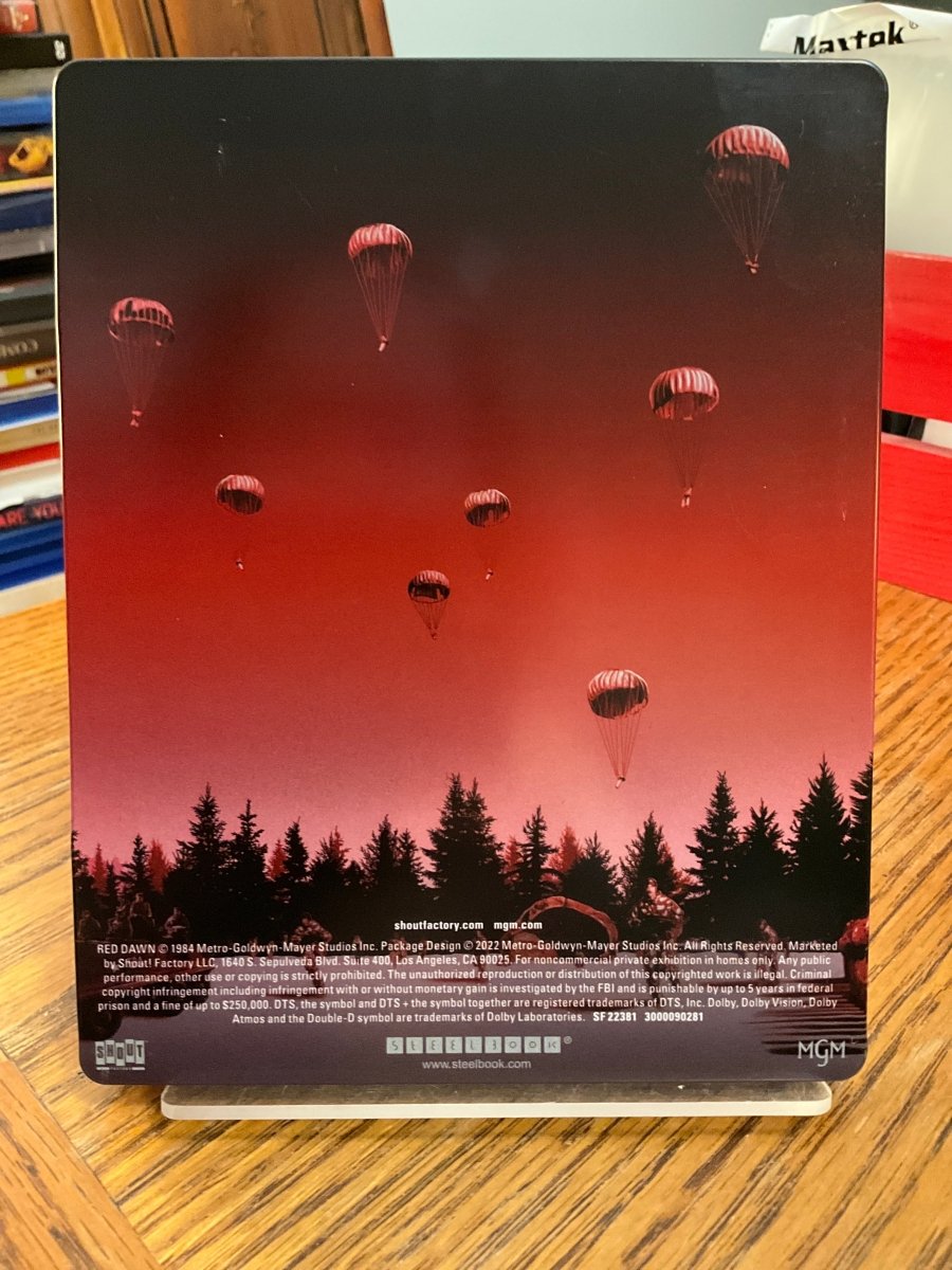 Red Dawn (4K UHD, Limited Edition Steelbook) USED