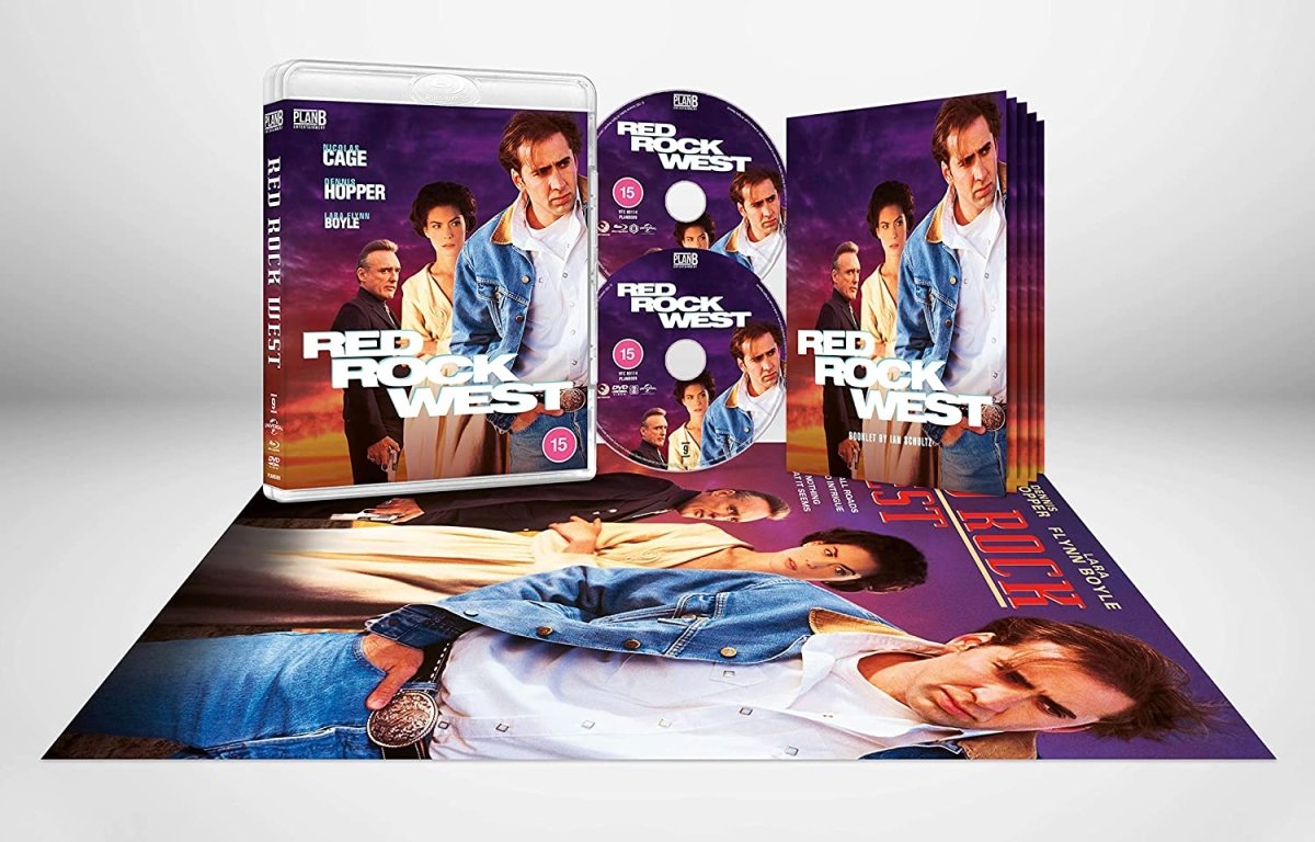 Red Rock West (Limited Edition w/Slip + Booklet + Poster, Region B) - New Blu - Ray