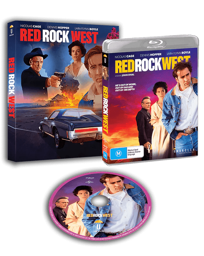 Red Rock West (Region Free) w/SLIP - New Blu - Ray