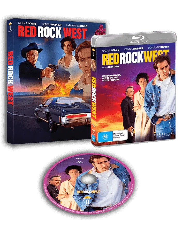 Red Rock West (Region Free) w/SLIP