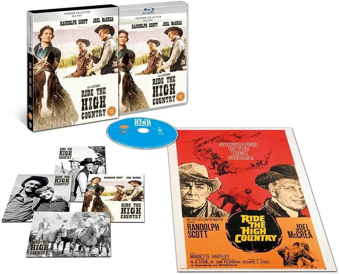 Ride the High Country (UK WB Premium Collection, Region Free) w/SLIP - New Blu - Ray