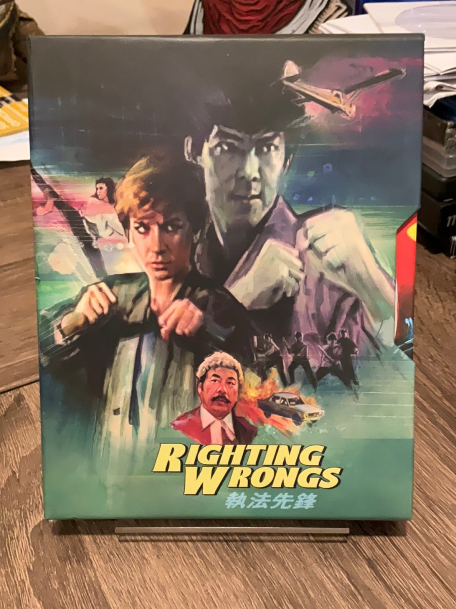 Righting Wrongs (aka Above the Law, VSA) w/HARDCASE USED