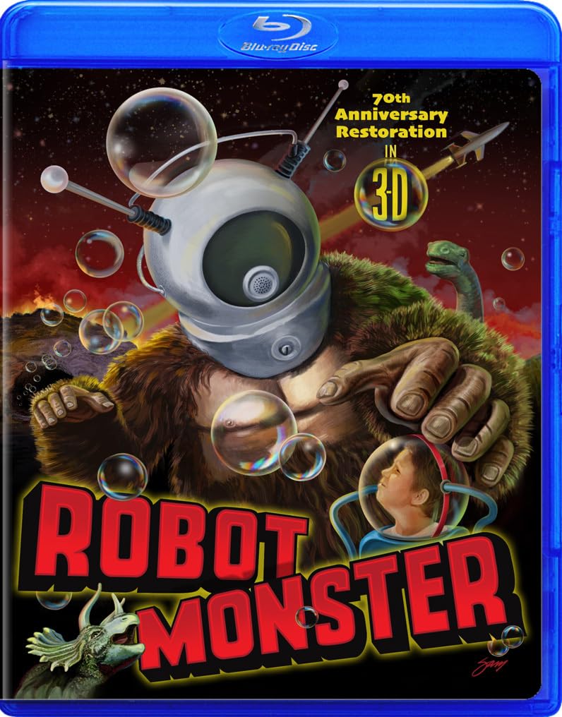 Robot Monster (70th Anniversary) - New Blu - Ray