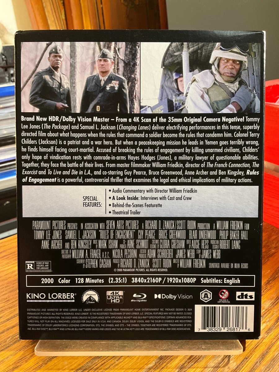 Rules of Engagement (4K UHD) w/SLIP USED - Used 4K UHD