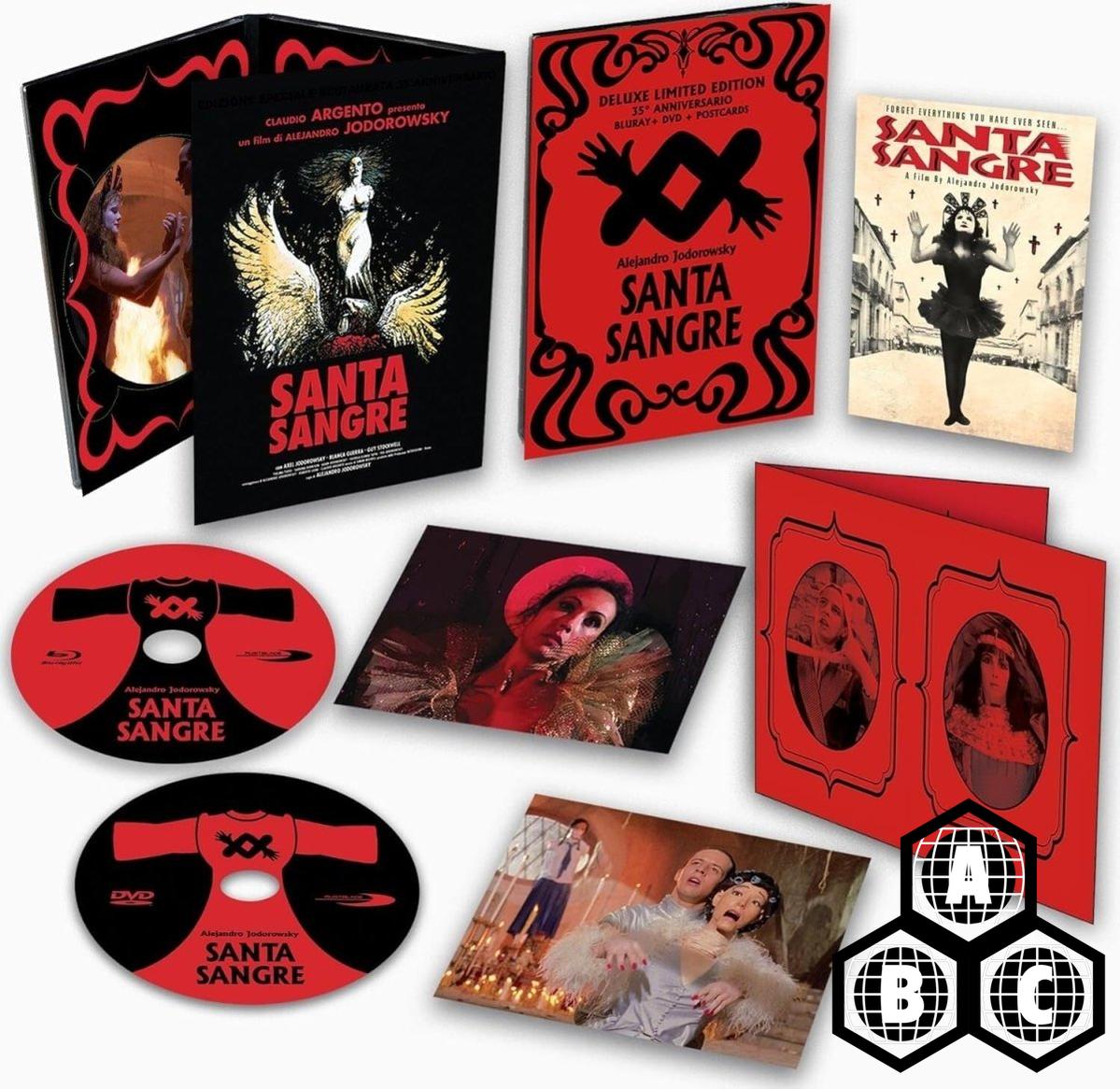 Santa Sangre (35th Anniversary Limited Edition, Region Free) w/SLIP - New Blu - Ray