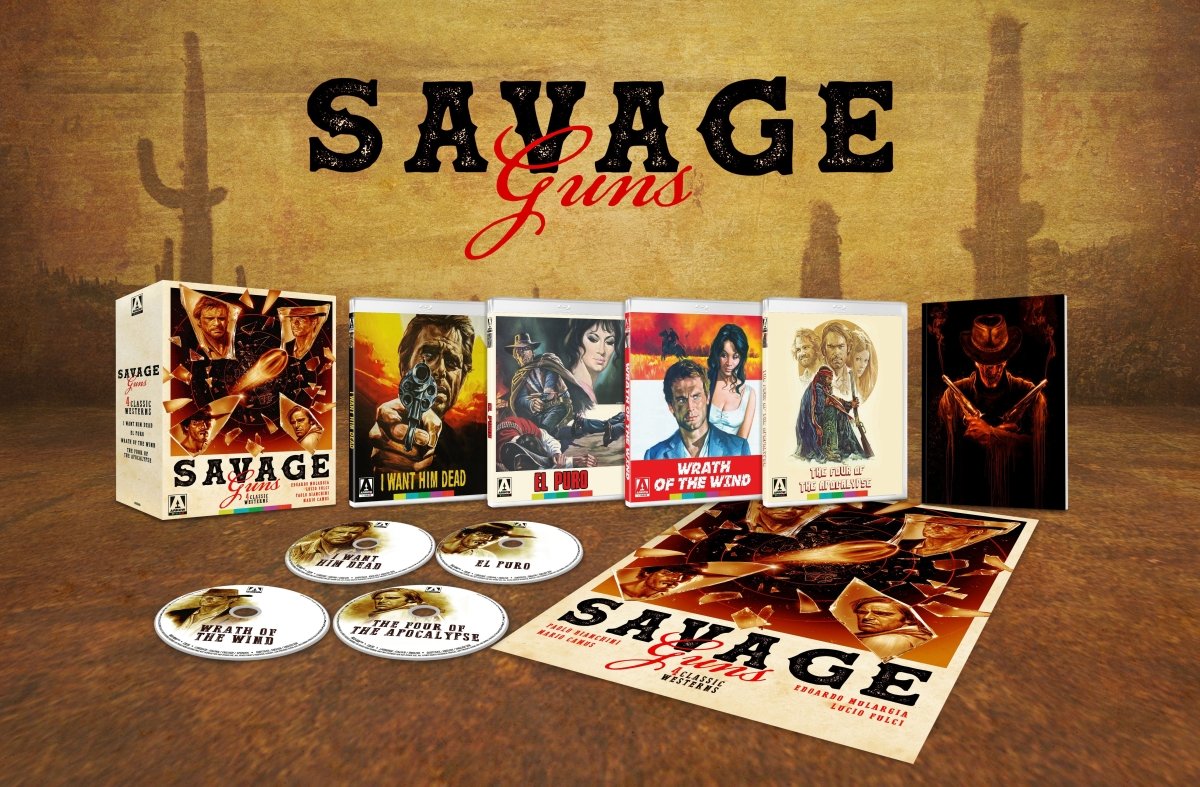 Savage Guns: Four Classic Westerns Volume 3 (Limited Edition) - New Blu - Ray