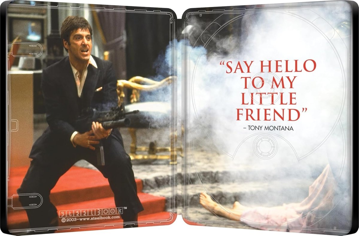 Scarface (4K UHD, UK Limited Edition Steelbook, Region Free/B) - New 4K UHD