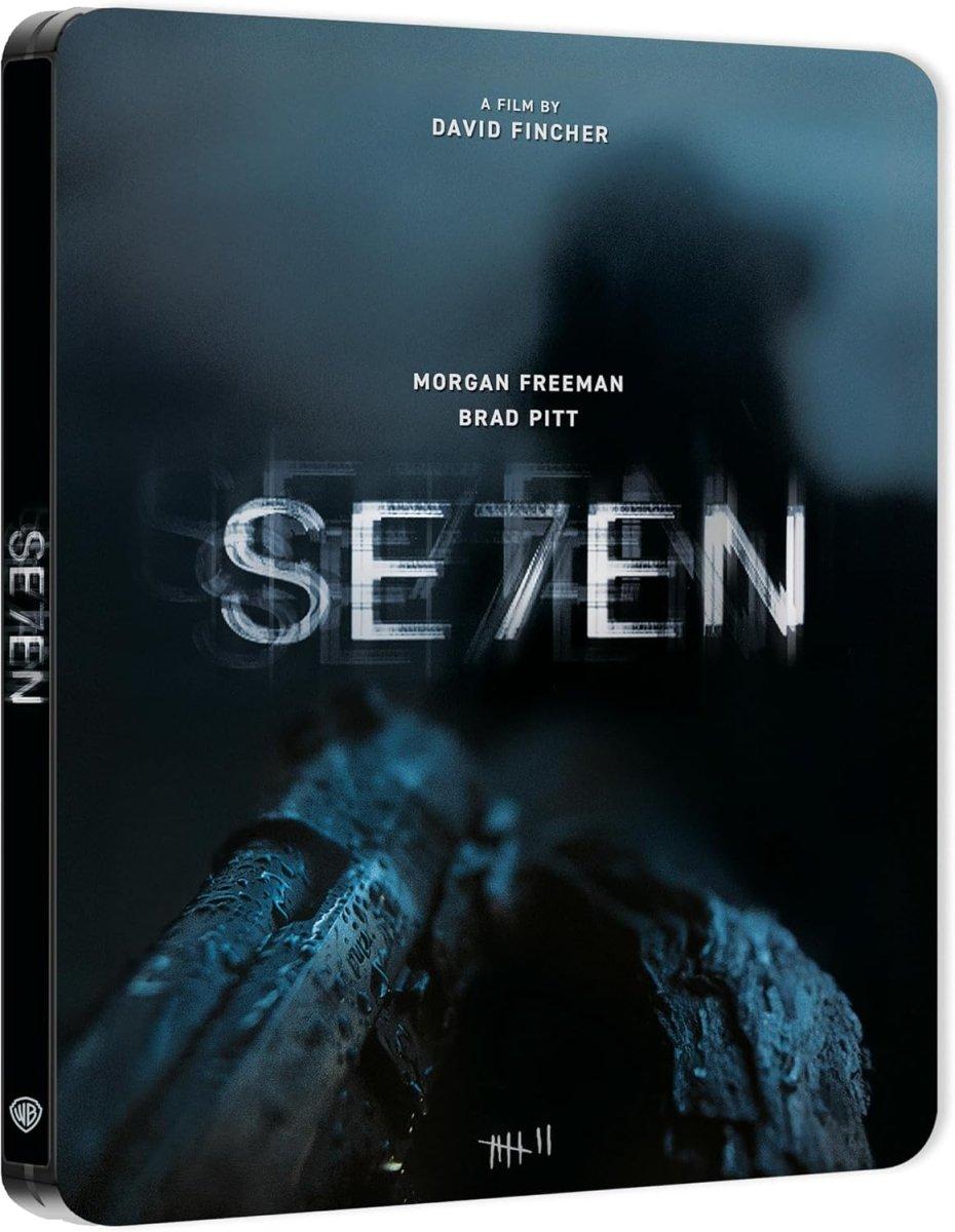 Se7en (UK 4K UHD, Limited Edition Steelbook, Region Free)