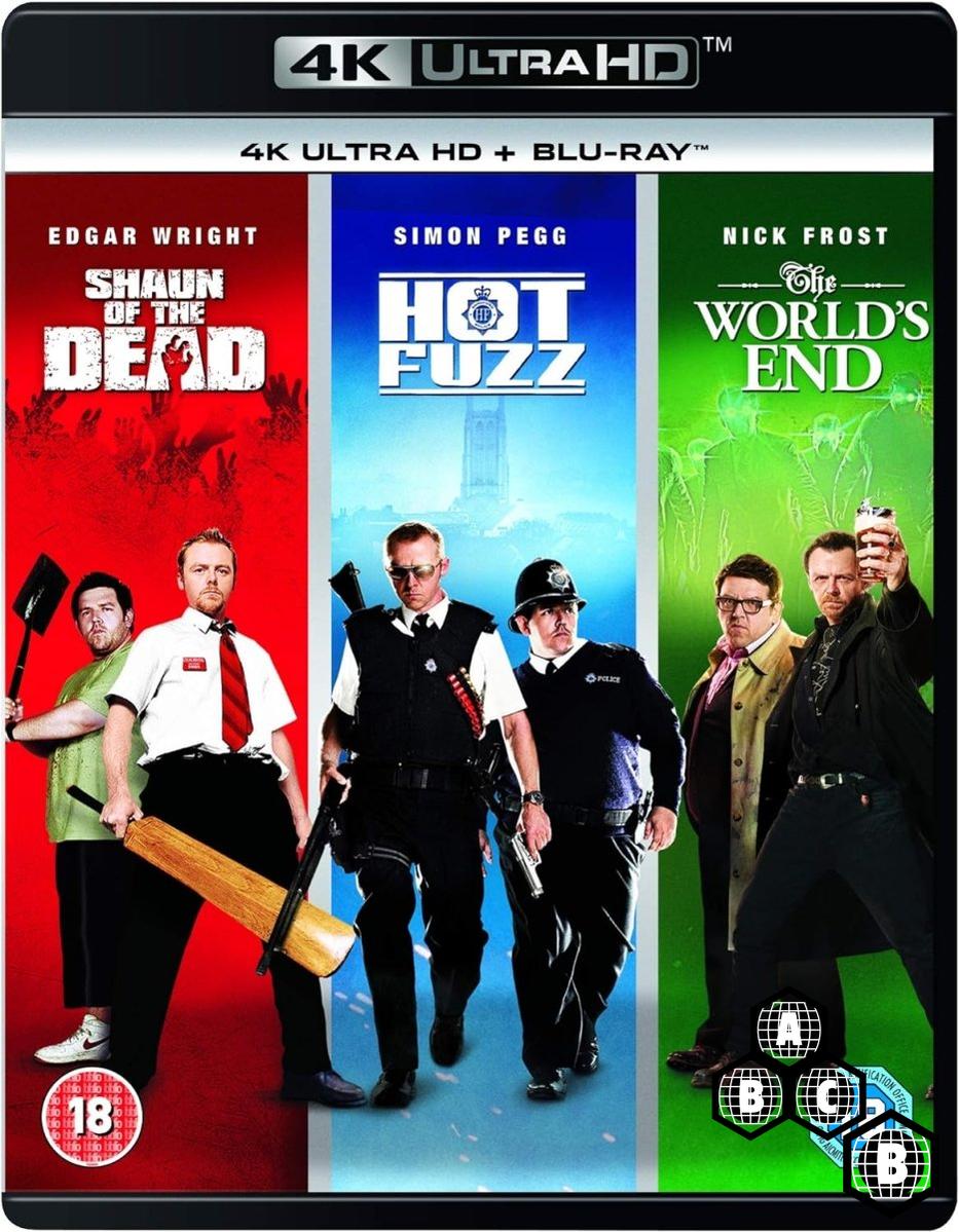 Shaun of the Dead / Hot Fuzz / The World's End (4K UHD) USED